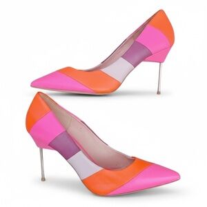 Kurt Geiger London Colorblock Women's Stiletto Heels 38.5
